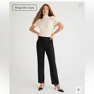 J. Crew Kate straight-leg pant